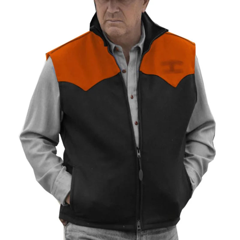 John Dutton Yellowstone Kevin Costner Ranch Vest