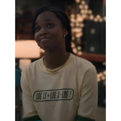 Breathe 2024 Quvenzhané Wallis Beige Sweatshirt