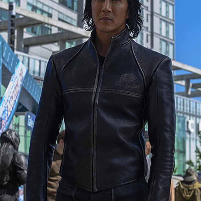 Altered Carbon S02 Stronghold Kovacs Black Leather Jacket