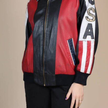 American Flag Bomber Jacket