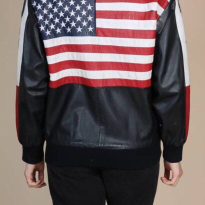 American Flag Bomber Jacket