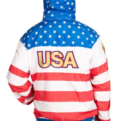 American Flag Windbreaker Jacket