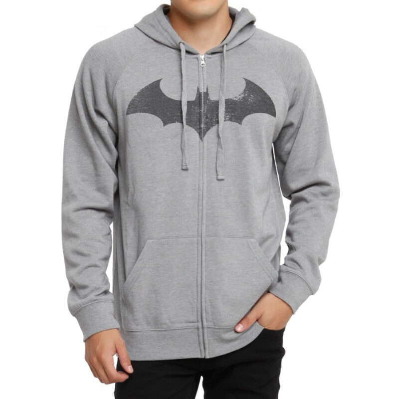 Batman Arkham Knight Logo Hush Zip Hoodie