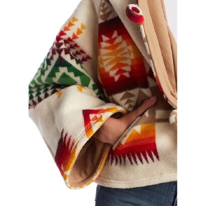 Beth Dutton Aztec Coat Poncho