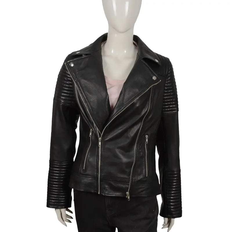 Yellowstone Beth Dutton Black Leather Jacket