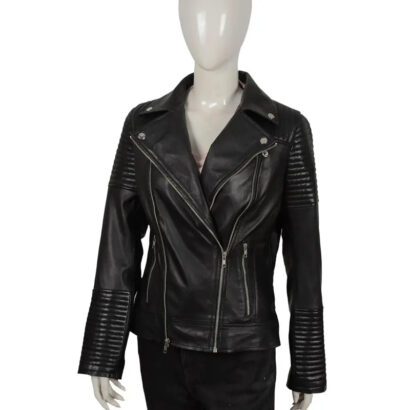 Yellowstone Beth Dutton Black Leather Jacket