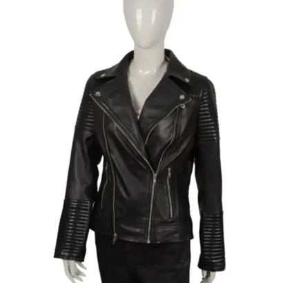 Yellowstone Beth Dutton Black Leather Jacket
