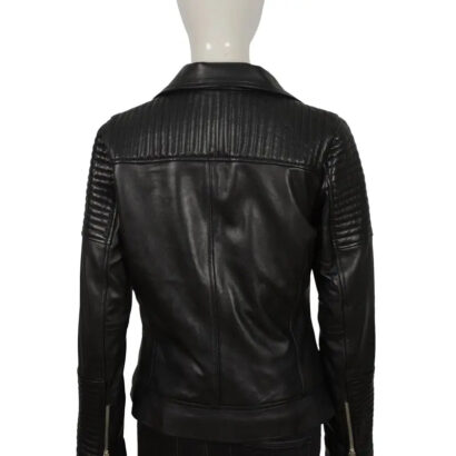 Yellowstone Beth Dutton Black Leather Jacket