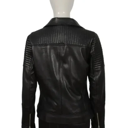 Yellowstone Beth Dutton Black Leather Jacket