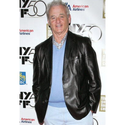 Bill Murray Black Leather Jacket