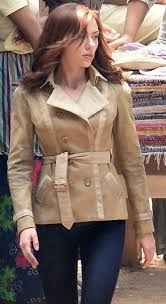 Captain America Civil War Scarlett Johansson Jacket.