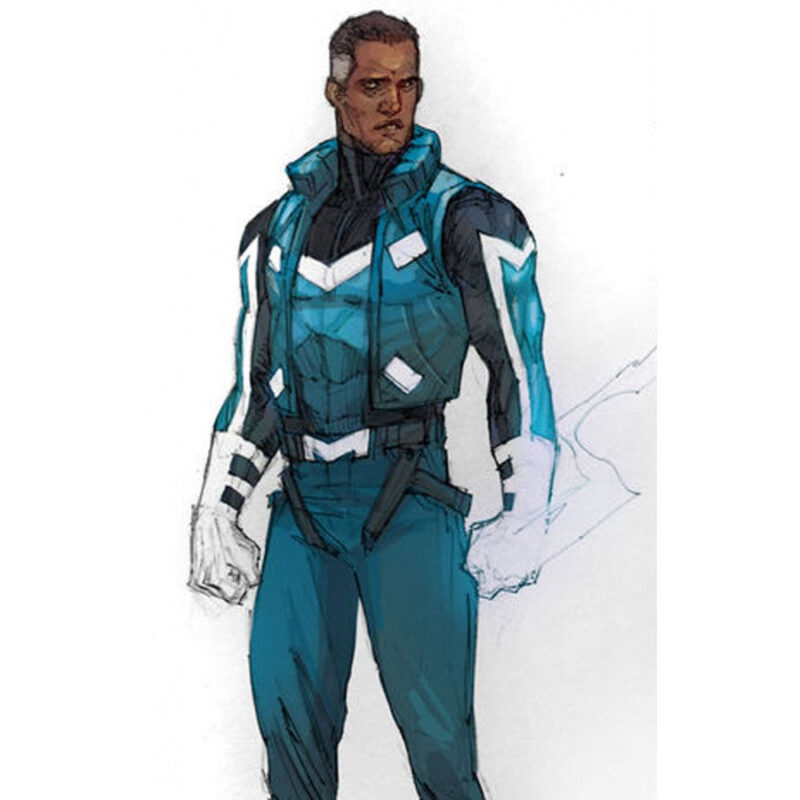 Adam Brashear Blue Marvel Jacket
