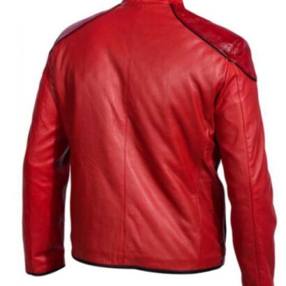 Shazam Real Red Men's leather jacket