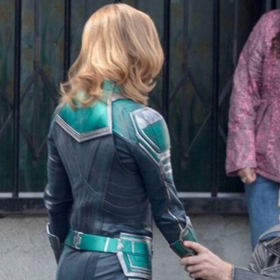 Captain Marvel Team Green Jacket