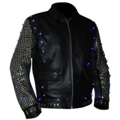 Chris Jericho Light Up Leather Jacket