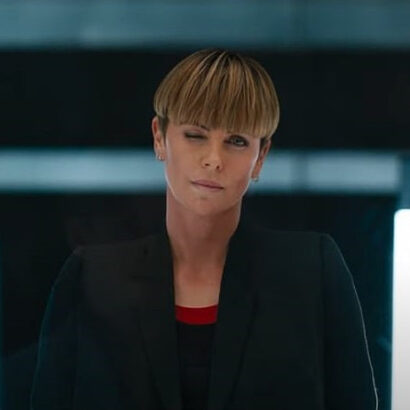 Fast & Furious 9 Cipher Black Wool Coat