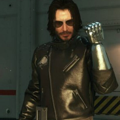 Cyberpunk 2077 Johnny Silverhand Leather Jacket