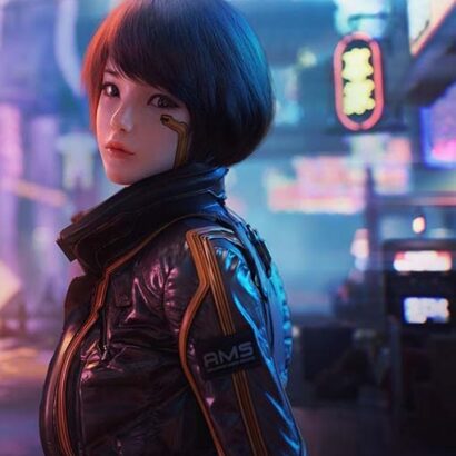 Cyberpunk Syn Leather Jacket