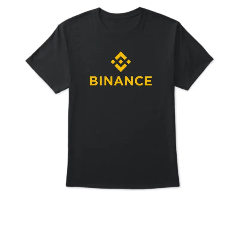 Binance crypto official t shirt