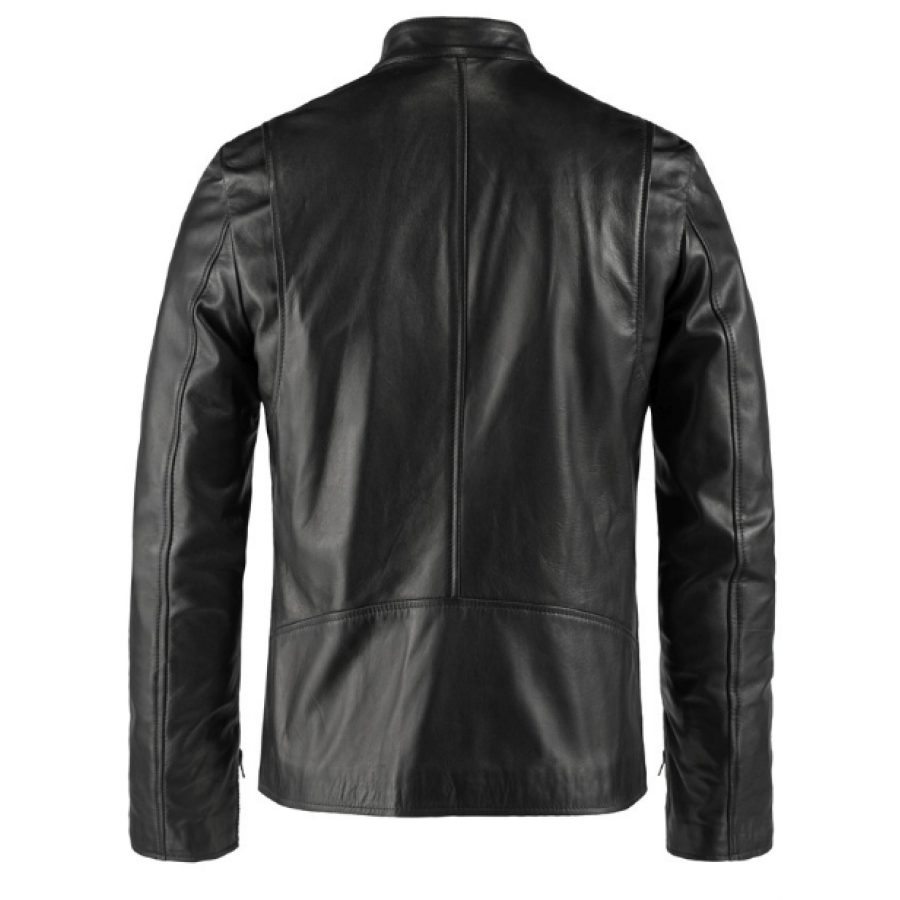 Iron-man Tony Stark Retro Slim Fit Style Genuine Men's Jackets