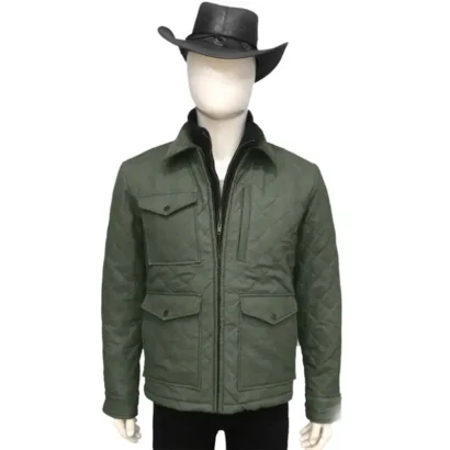 John Dutton Green Quilted Jacket