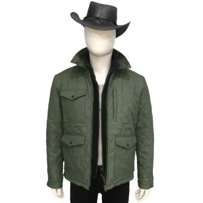 John Dutton Green Quilted Jacket