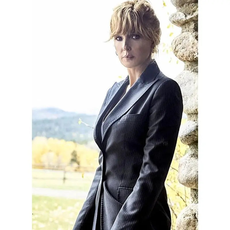Beth Dutton Yellowstone Grey Blazer