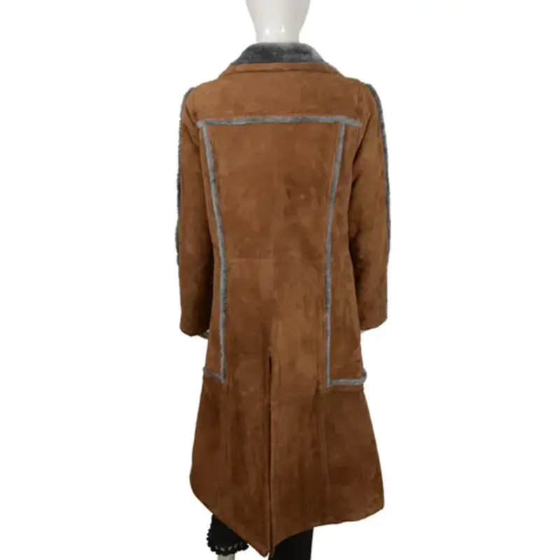 Yellowstone Beth Dutton Suede Leather Coat