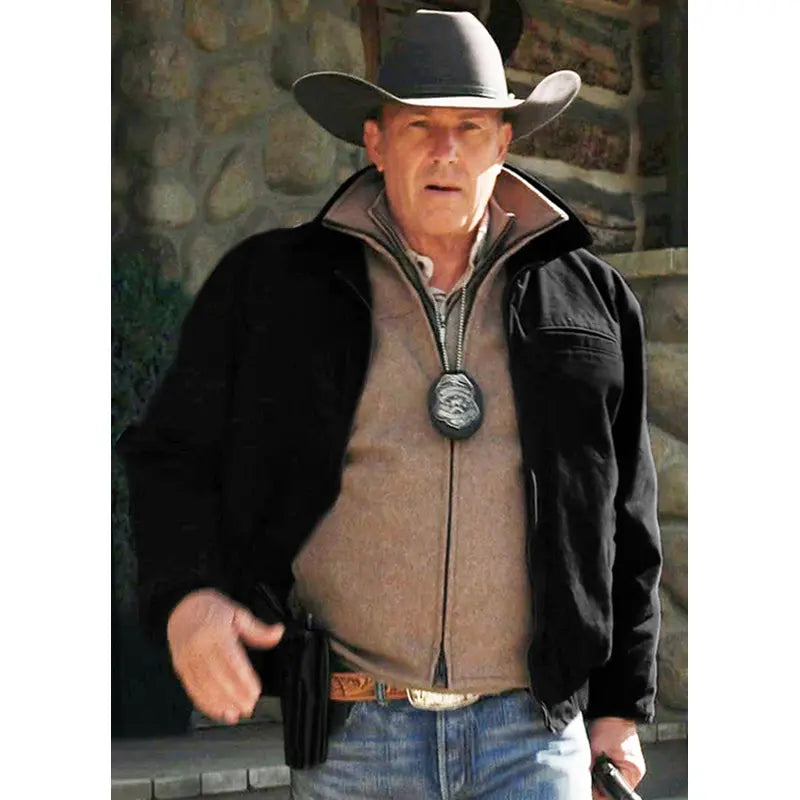 Analyzing image      kevin-costner-yellowstone-john-dutton-black-cotton-jacke
