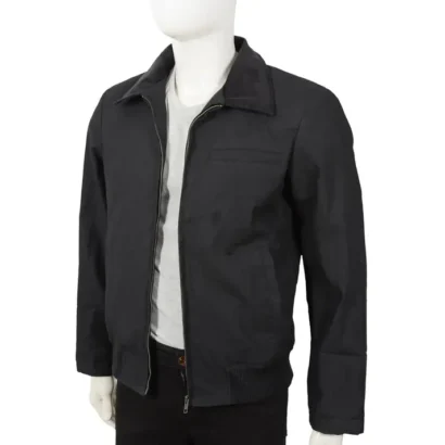 Yellowstone John Dutton Black Cotton Jacket