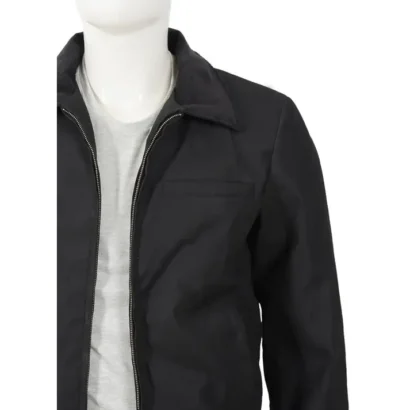 Yellowstone John Dutton Black Cotton Jacket