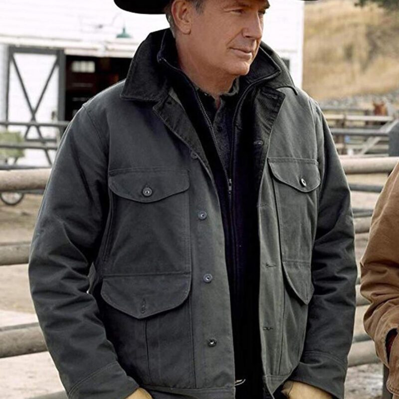 kevin-costner-yellowstone-john-dutton-grey-cotton-jacket