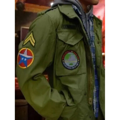 Christian Slater True Romance M-65 Field Green Jacket