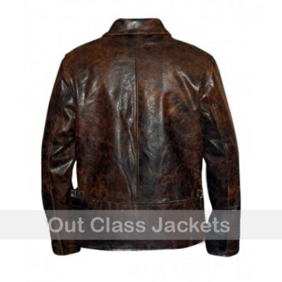 Original Starsky and Hutch Distressed Men's Leather Jacket