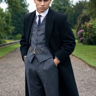 Peaky Blinders Michael Gray Black Coat