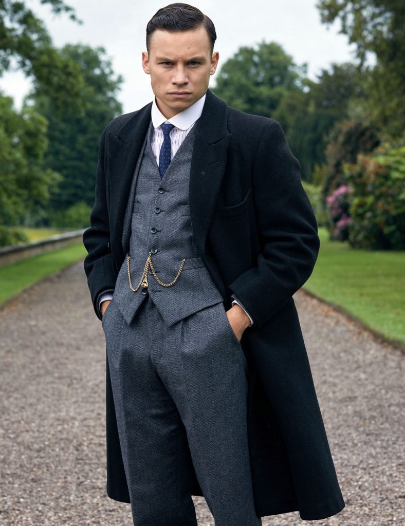 Peaky Blinders Michael Gray Black Coat