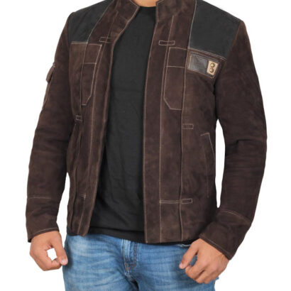 Han Solo A Star Wars Story Suede Jacket