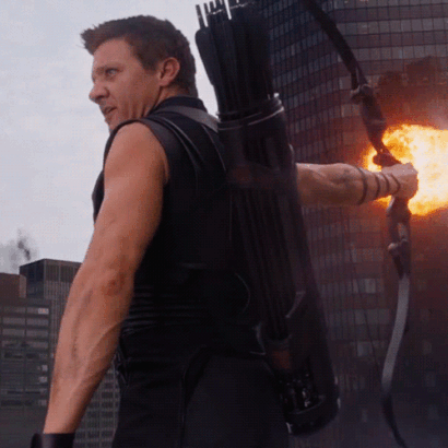 The Avengers Hawkeye Leather Vest