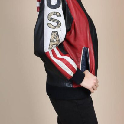 American Flag Bomber Jacket