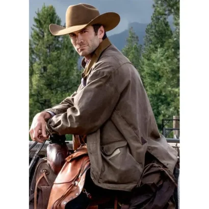 Jamie Dutton Yellowstone Leather Jacket