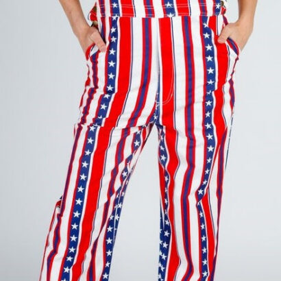 Women's American Flag Overalls