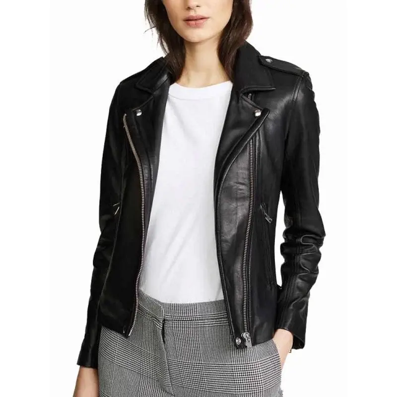Elizabeth-Tulloch-Superman-Lois-Black-Leather-Jacket.