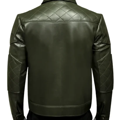 Mens-Green-Leather-Jacket